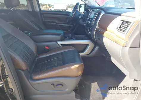 2017 Nissan Titan Platinum Reserve из США, поврежденный, VIN 1N6AA1E61HN521518